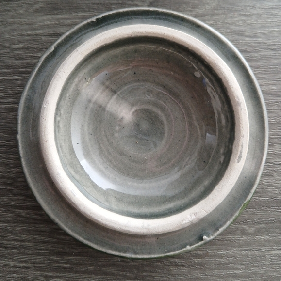 Vintage Hand Painted Mexican Tonala Trinket Jewelry Box Squirrel Decoration - Picture 7 of 15